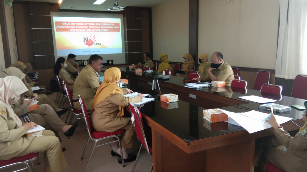 Rakor Tim Penilai Internal Pembangunan ZI