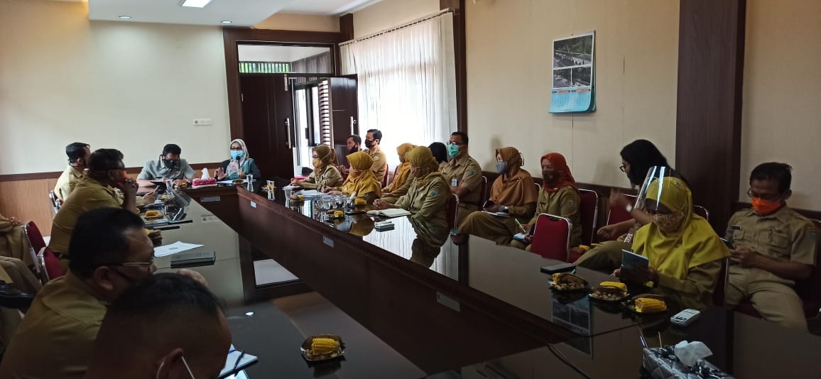 Meeting Staf Inspektorat dengan Asisten Administrasi Umum