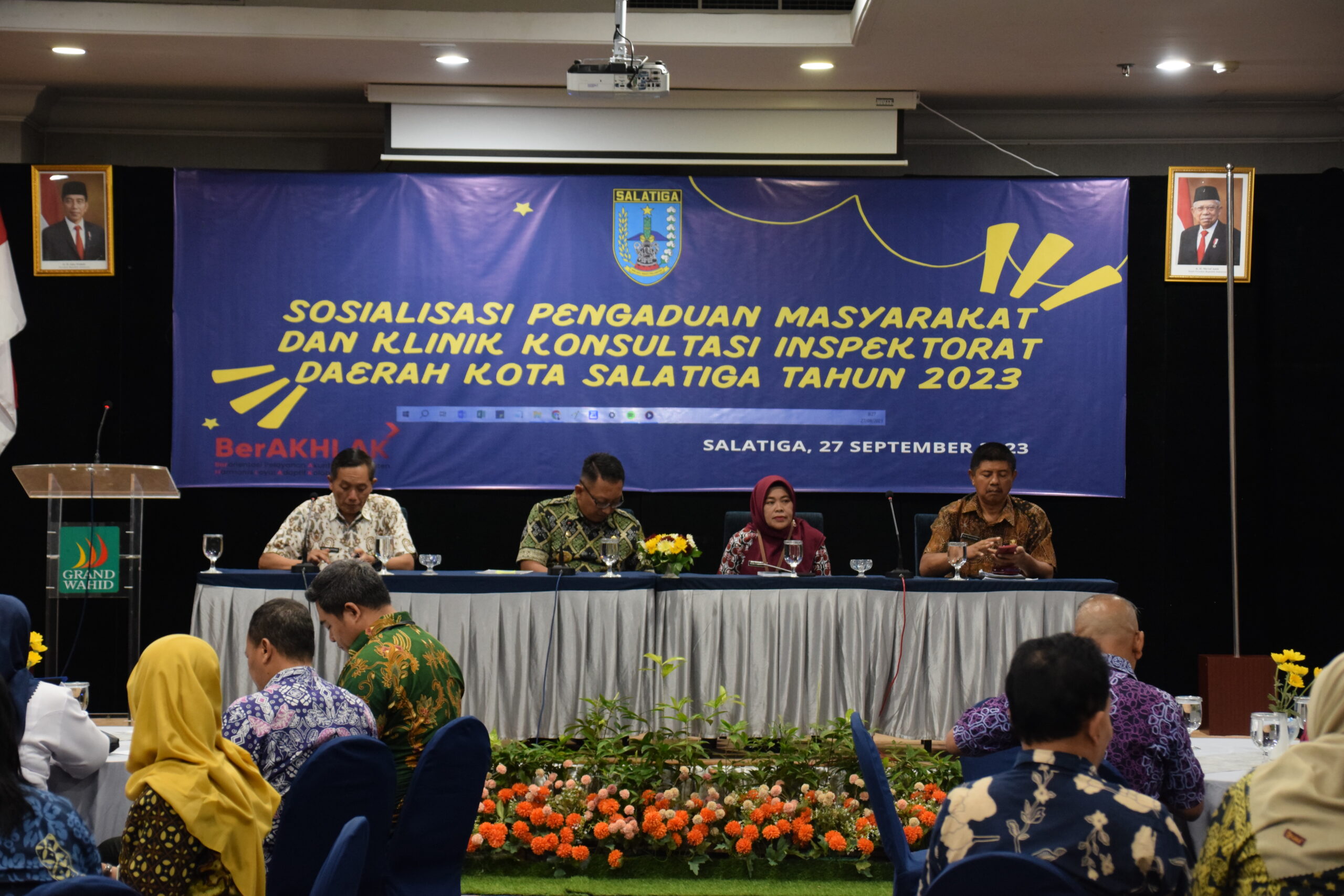Inspektorat Daerah Kota Salatiga Sosialisasikan Kanal Penanganan Aduan Masyarakat dan Klinik Konsultasi