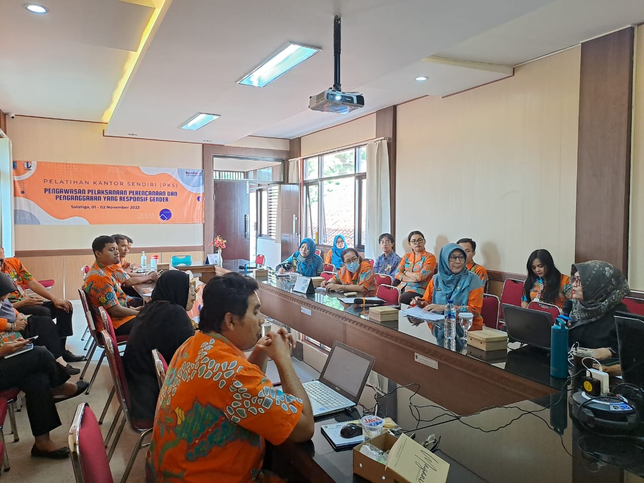 Pelatihan di Kantor Sendiri (PKS ) Pengawasan Pelaksanaan Perencanaan dan Penganggaran yang Responsif Gender (PPRG)