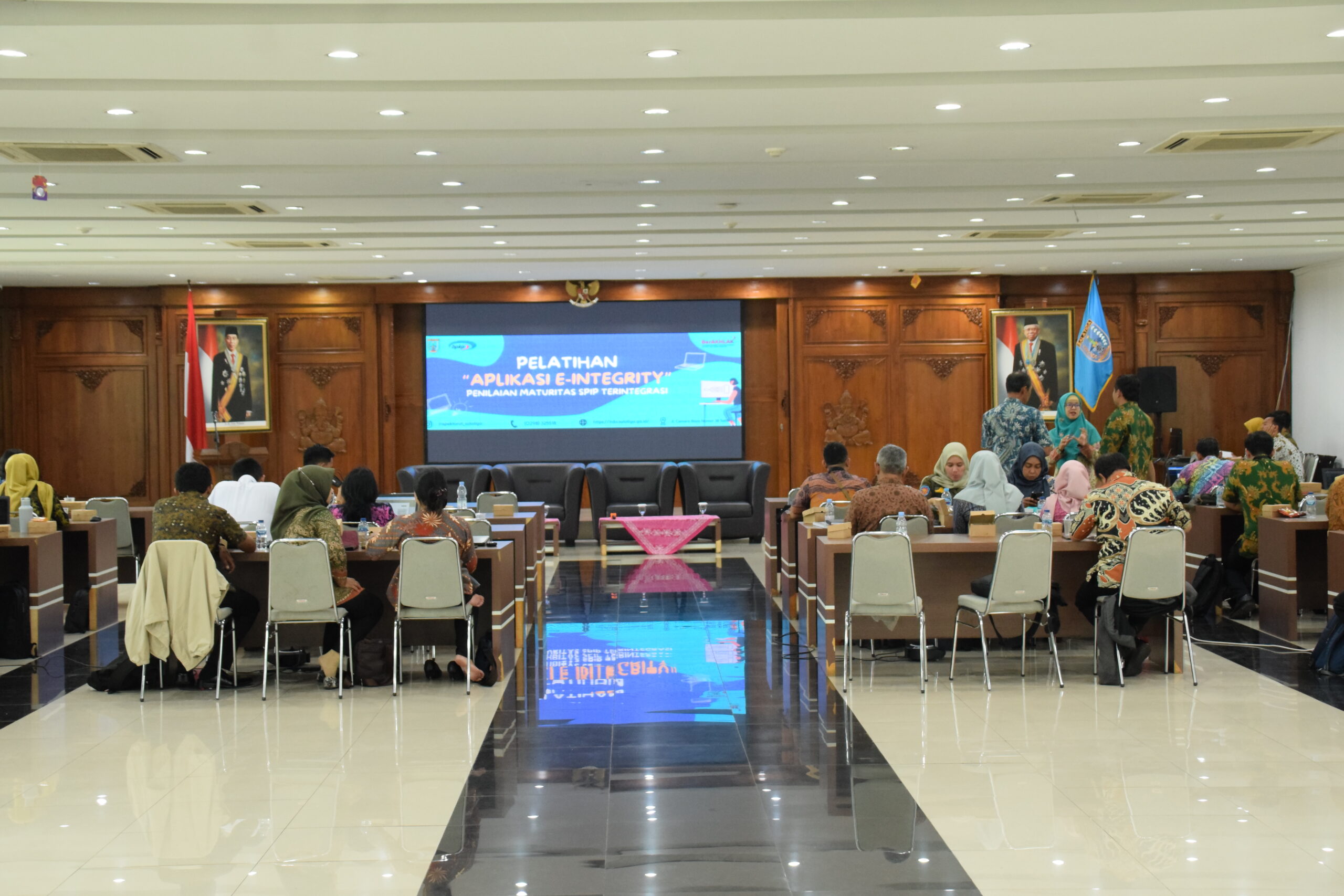 Upaya Tingkatkan Level Maturitas SPIP Tahun 2024 Inspektorat Daerah Kota Salatiga menyelenggarakan Bimbingan Teknis Aplikasi e-Integrity